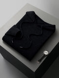 MVLYFLRT Men's 100% Merino Wool Hoodie Pullover Sweatshirt - Casual Autumn Winter Large Tops Long Sleeve