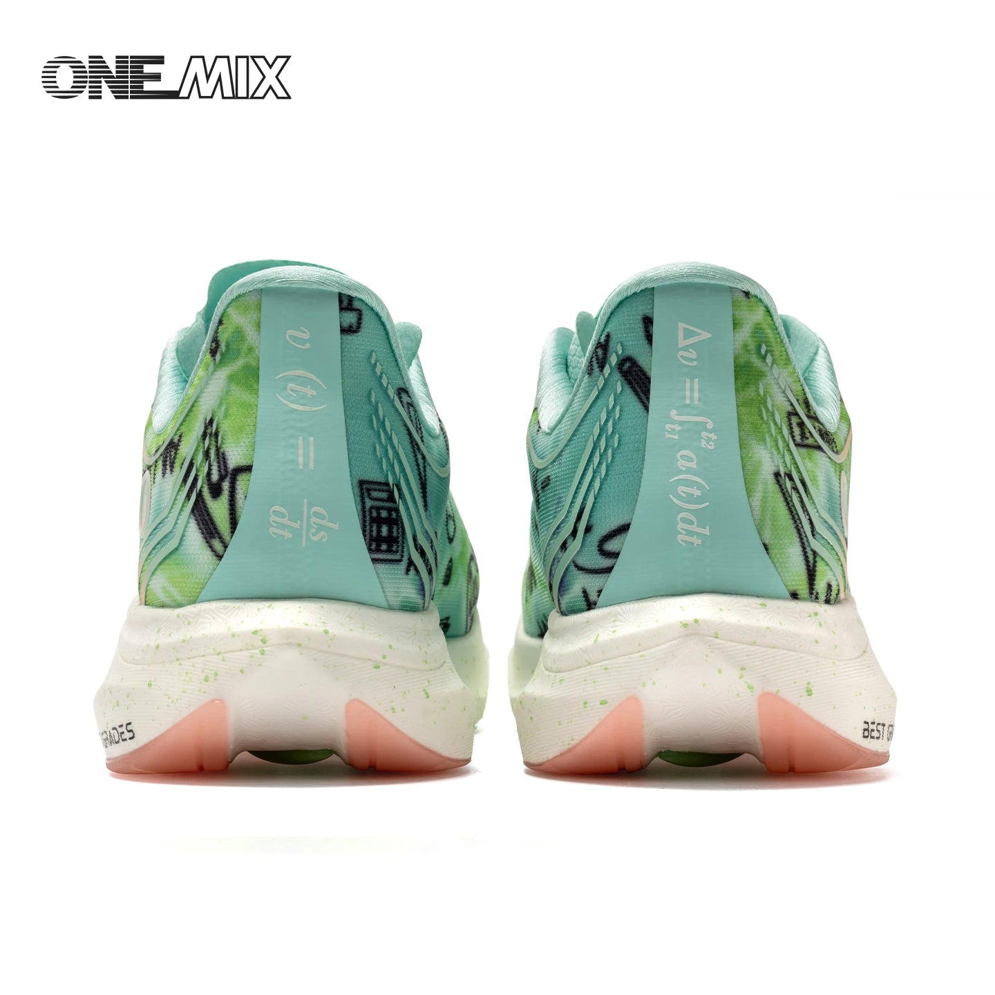 ONEMIX-Nylon Carbon Board Marathon Running Racing Shoes, Professional Stable Support, Shock-relief, Ultra-light Rebound Sneaker