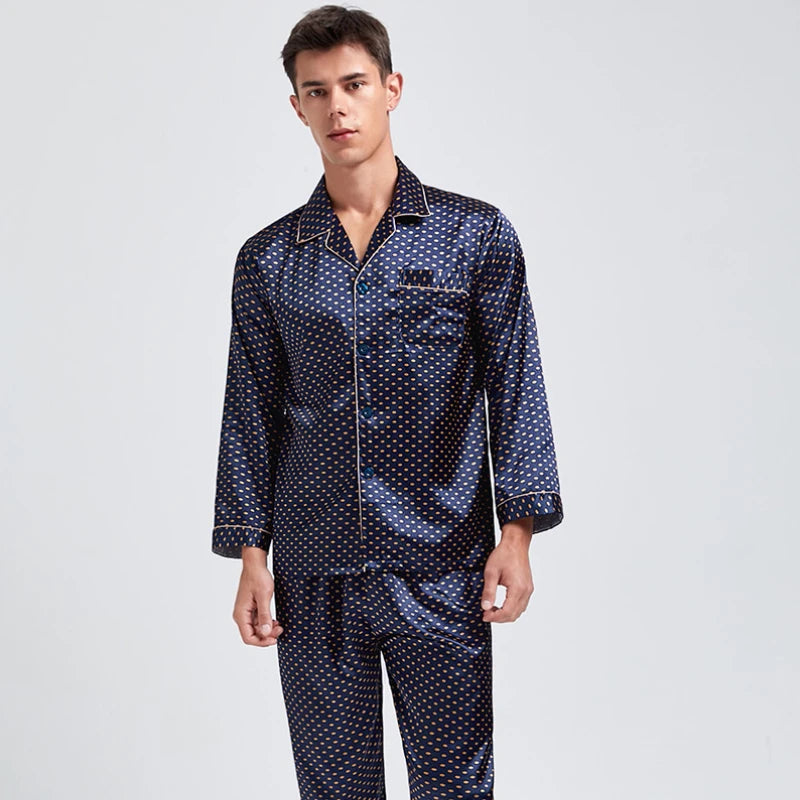 Silky Sleep Outfits for Men