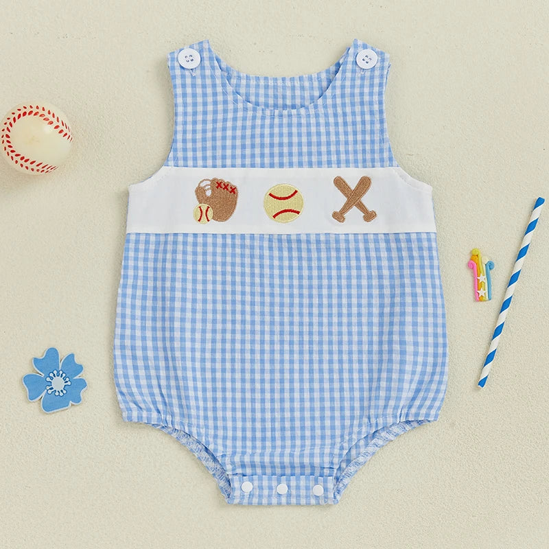 Toddler Boy Sleeveless Romper