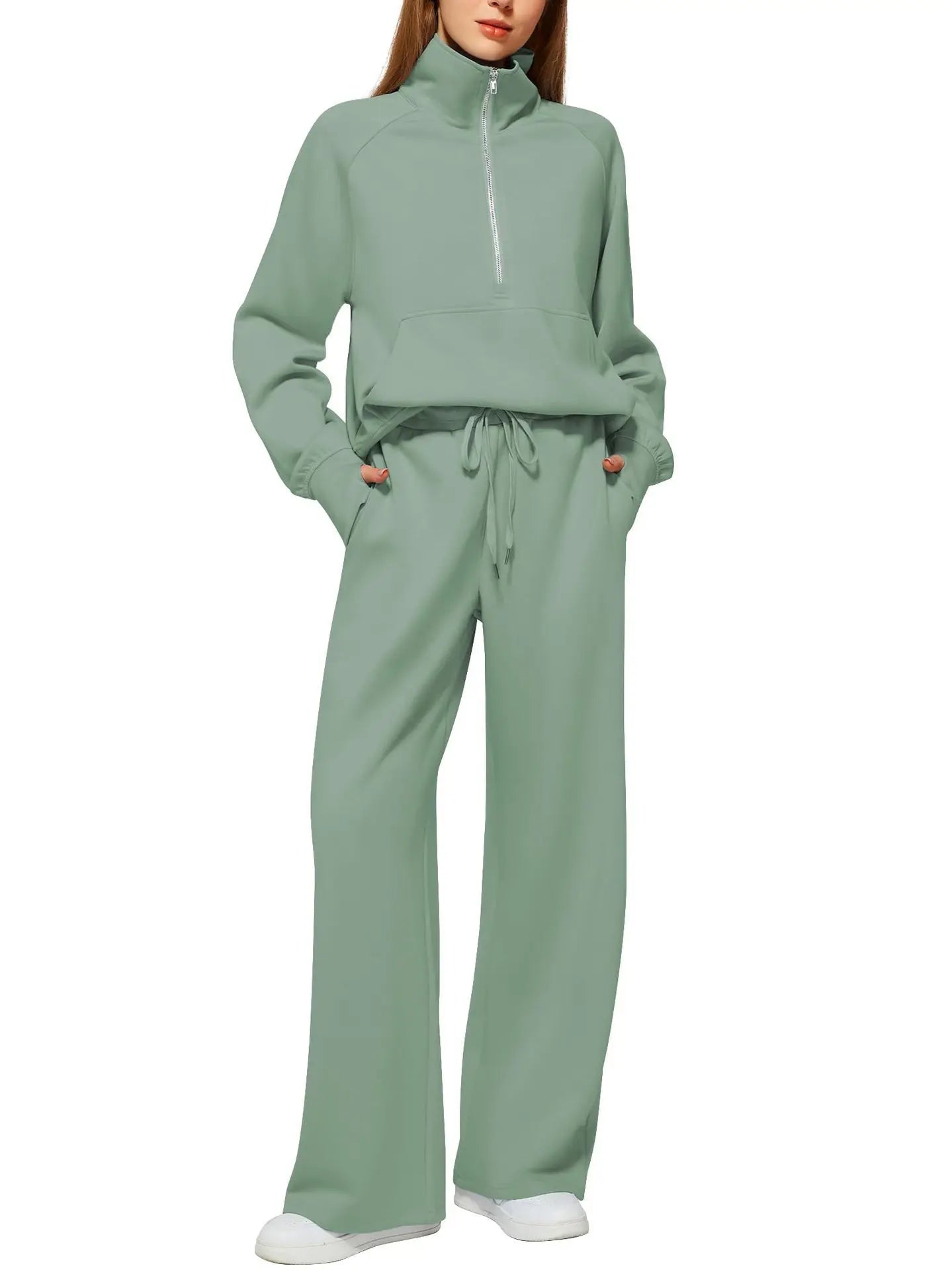 2026 Women's Half-Zip Sweatshirt
