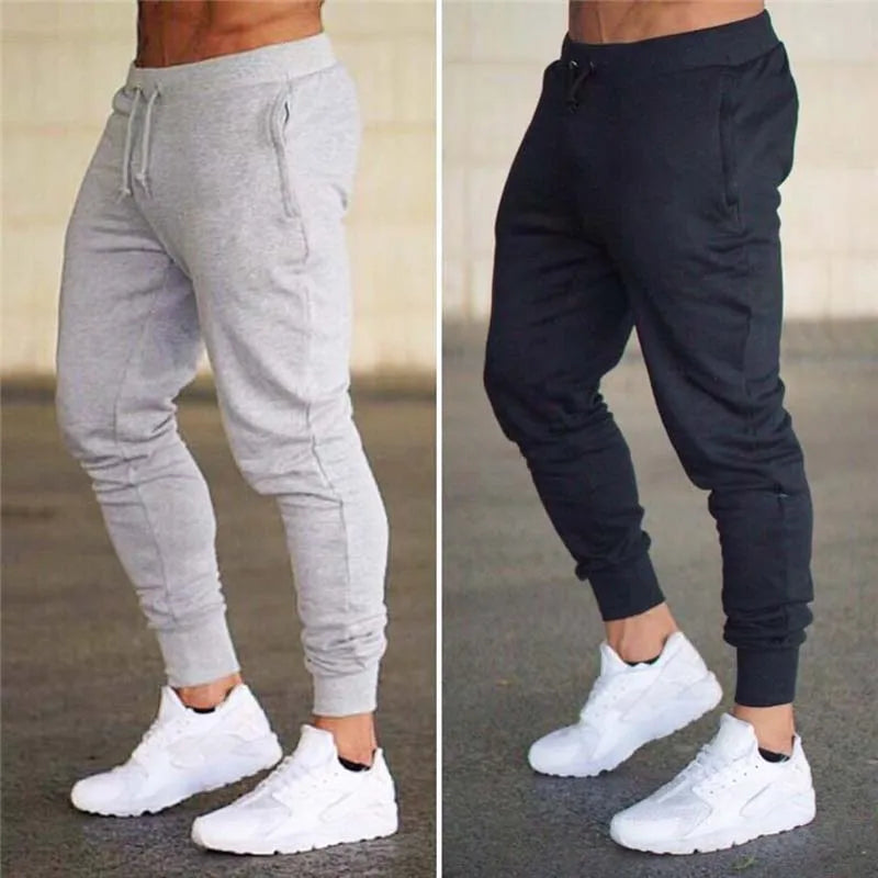 Men's Sports Pants - Running, Fitness, Football Training, Slim Fit Casual Sports Pants