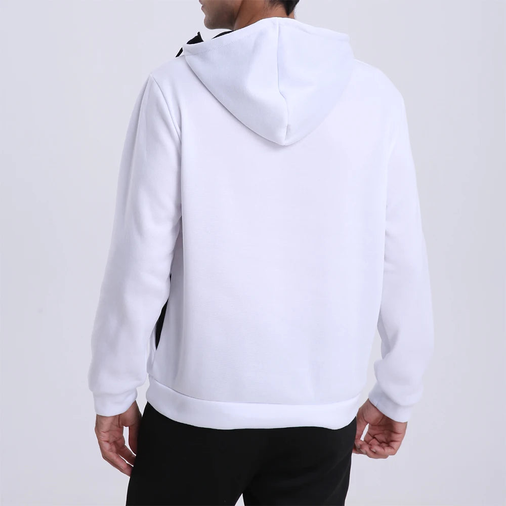 Men's Sweatshirt Zipper Hooded Pullover Hoodies Long Sleeve Sweatshirts for Men High Neck Men's Top Jacket Coat Sweater