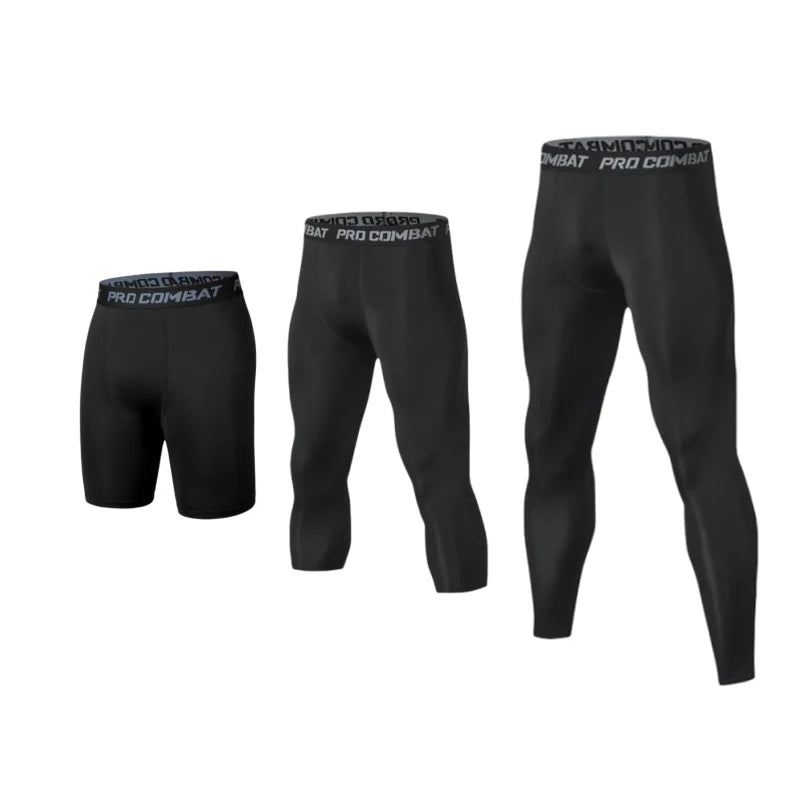Men's Compression Pants Tights Cool Dry Leggings Sports Baselayer