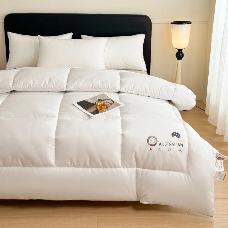New Zealand wool quilt,
