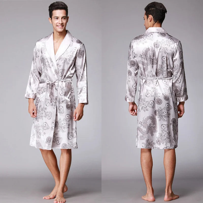 Men Summer Autumn Kimono