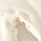 0-18M Baby Jumpsuit Clip Cotton Thick Autumn and Winter Clothes Newborn Warm Pajamas Baby A-level Clothes Crawling Clothes