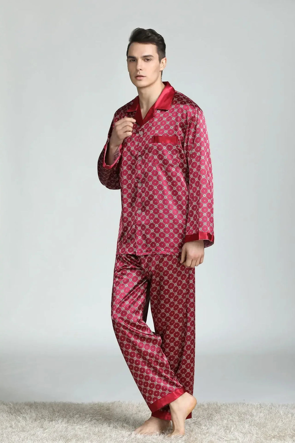 Silky Sleep Outfits for Men