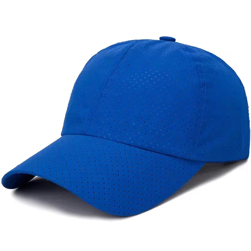 Hat Men Spring Summer Solid Color Mesh Cap Baseball Cap Women Autumn