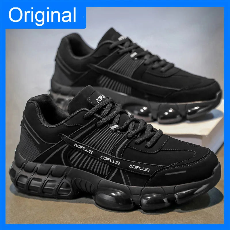 Men's Sports Shoes Light Anti-Slip Rebound Flat Bottom Outdoor Walking Leisure Shoes Autumn Fashion Versatile Running Shoes