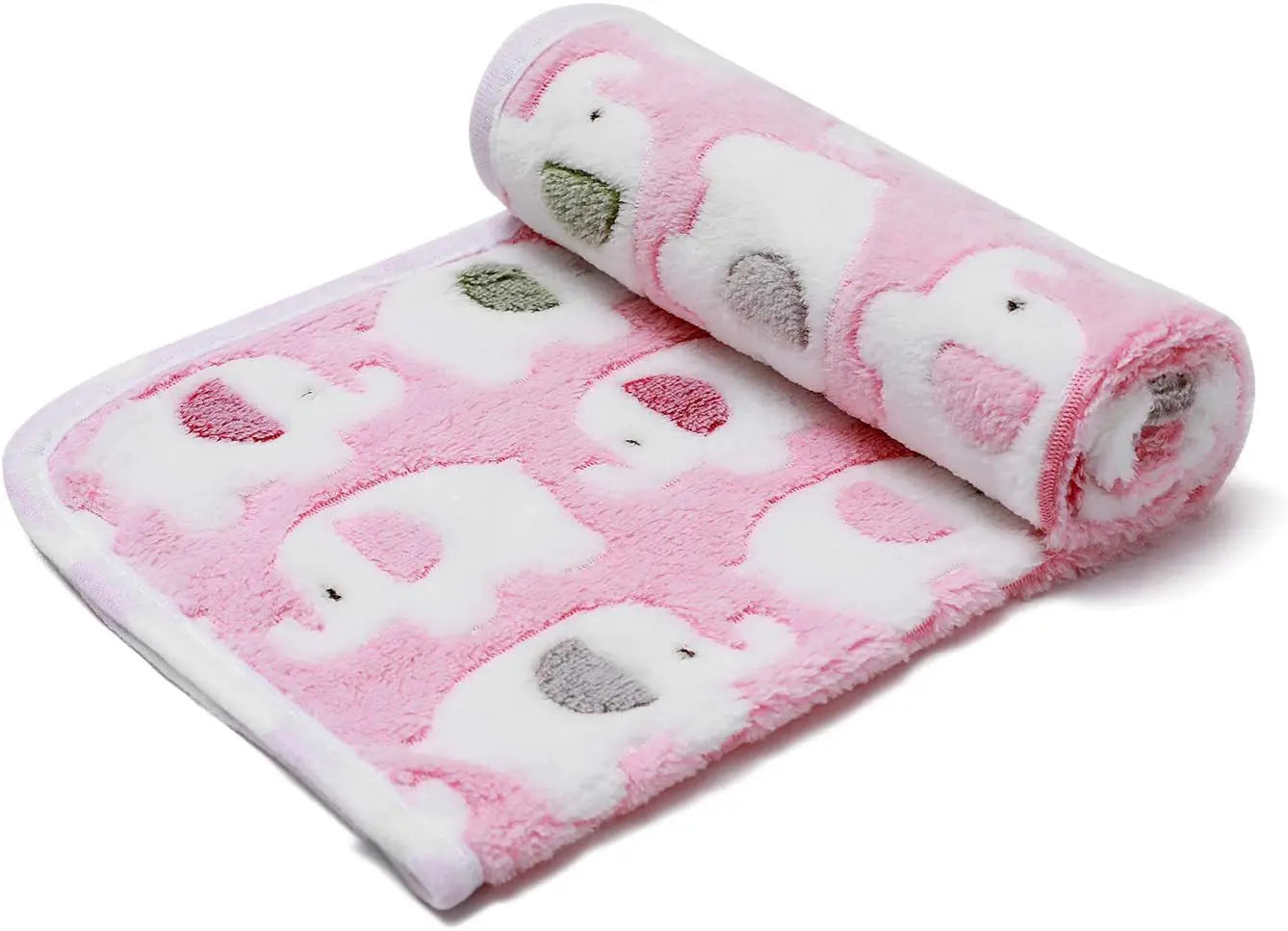 Cute Elephant Baby Blanket