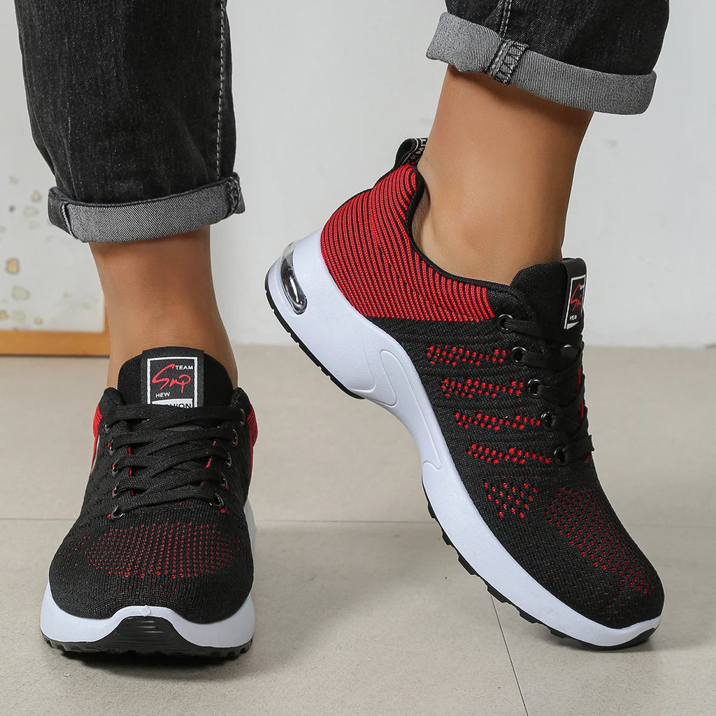 Men's breathable lace-up running