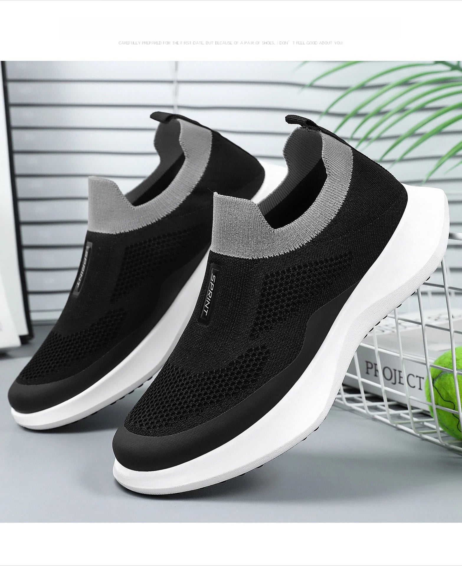 2026 Spring/Summer New Men's Versatile Casual Single Shoes Sports Shoes Breathable and Comfortable Men's Shoes