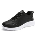 Autumn and Winter Leather Outdoor Running Shoes for Women Flat Sports Casual Shoes for Women White Shoes Large Size Travel