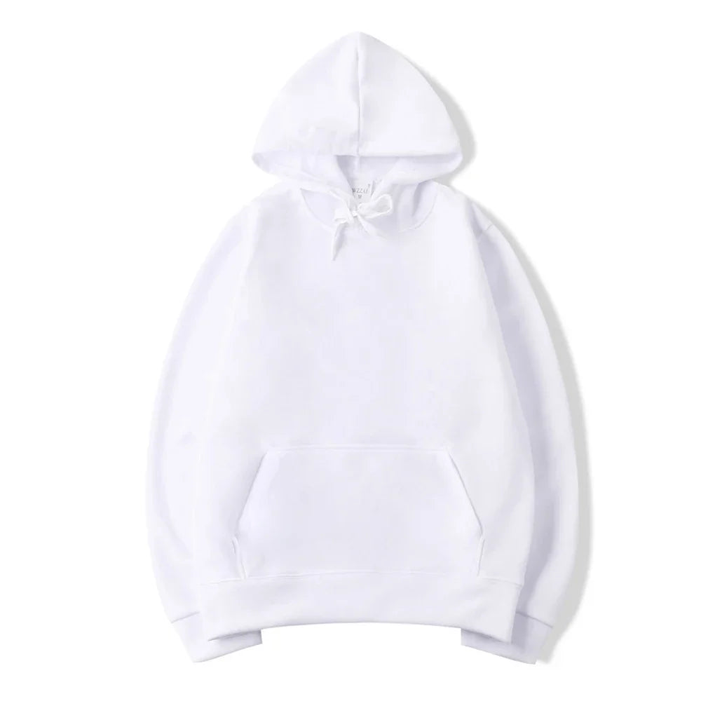 Men's & Women's Casual Oversized Hoodie Sweatshirt - Black