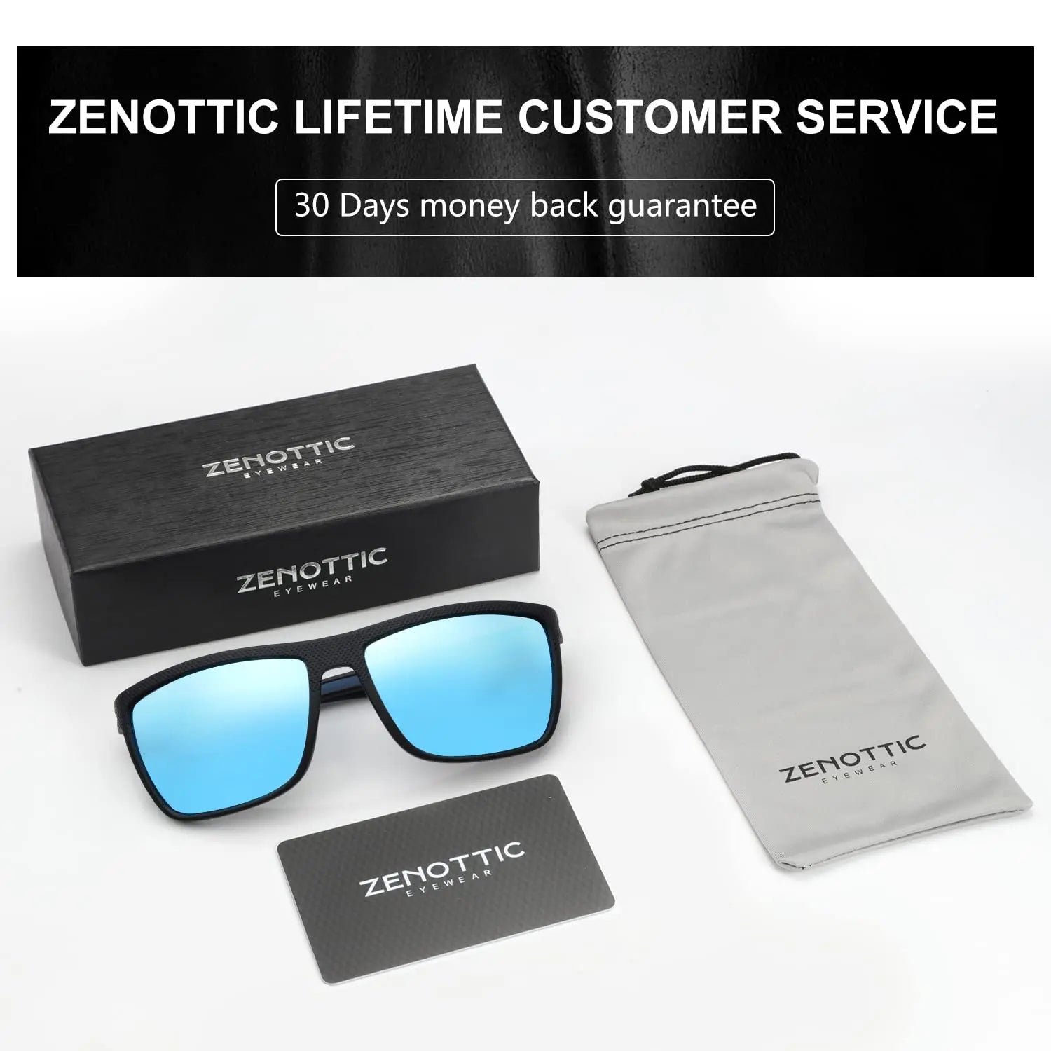ZENOTTIC Polarized Sunglasses for Men
