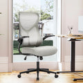 Ergonomic Office Chair - Lumbar Support Office Chair | High Back Swivel Rolling Chairs With Wheels And Arms-Rest