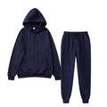 Unisex solid color sportswear set, fashionable and casual, autumn