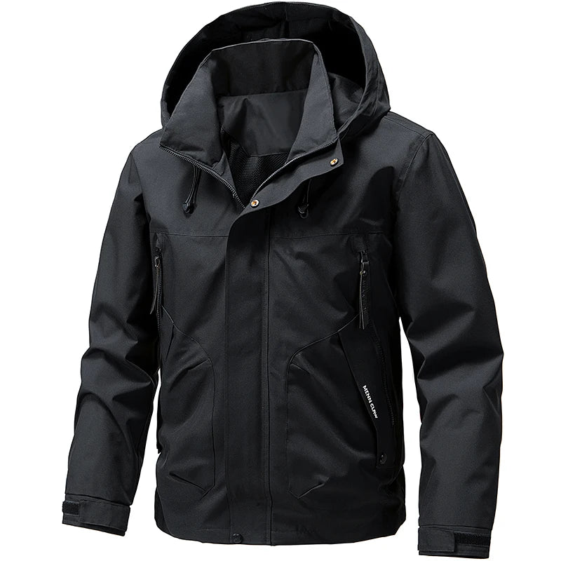 CHRLCK Unisex Waterproof Hiking Jackets Windproof Windbreakers for Men and Women - Ideal for Camping and Fishing
