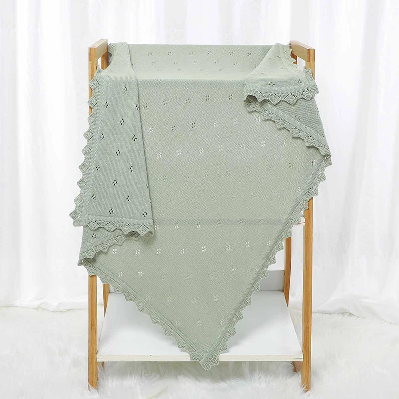 Cotton Baby Blankets - Soft Fashion Wrap for Newborn