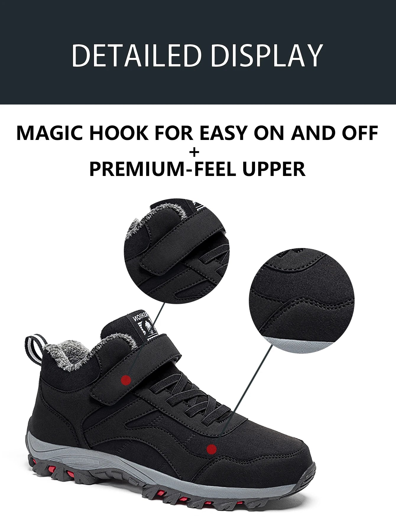 Warm Winter Shoes Men