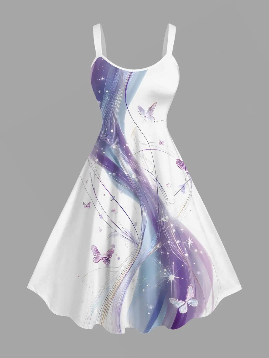 ROSEGAL Butterfly Curve Colorblock