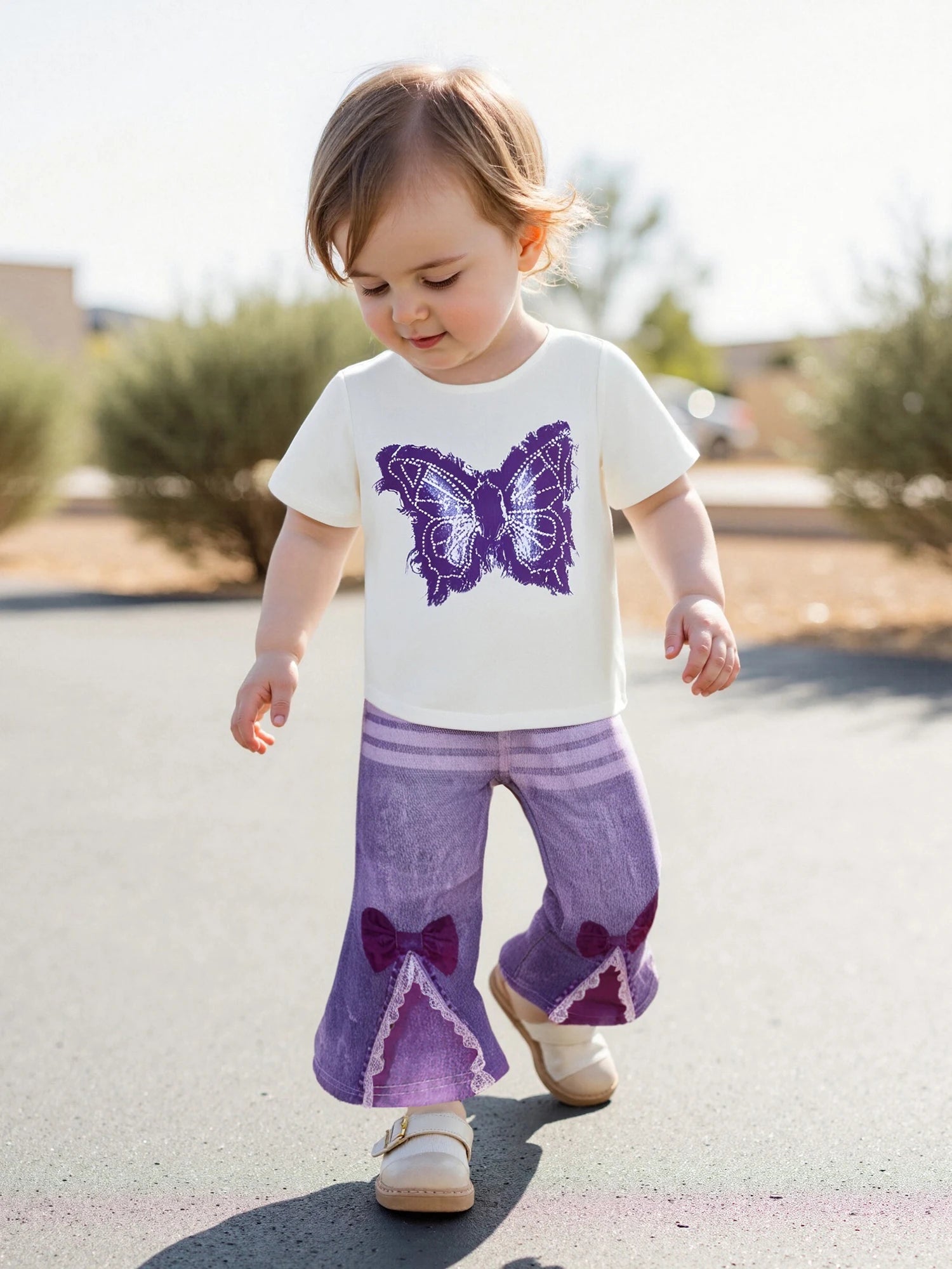 Adorable Infant Girl Floral