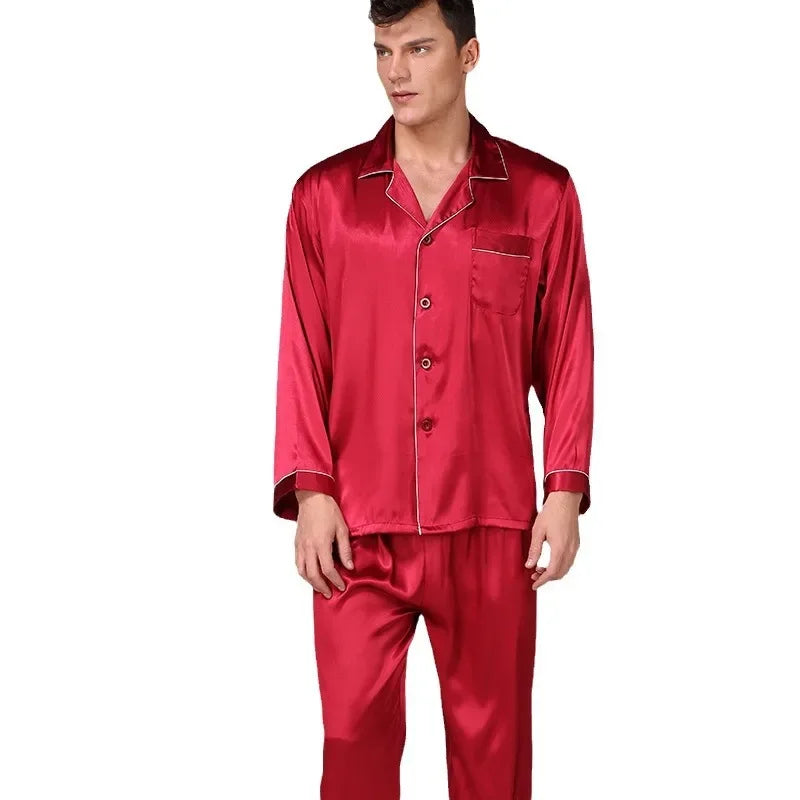Silky Sleep Outfits for Men