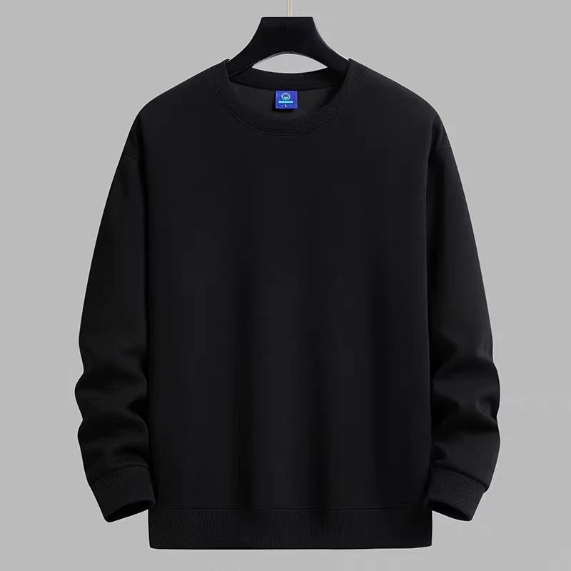 Unisex Solid Color Crew Neck Sweater – Kids & Adults