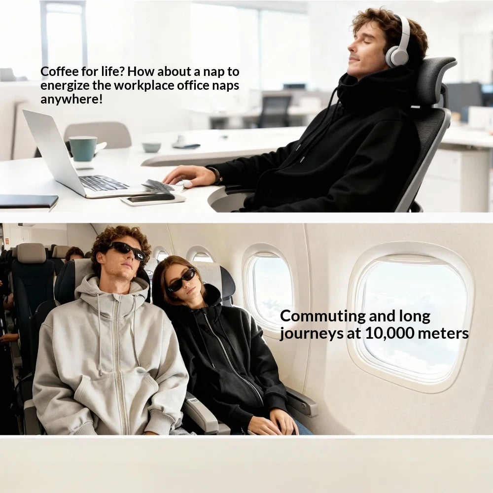 Airbag Hoodie Travel Neck