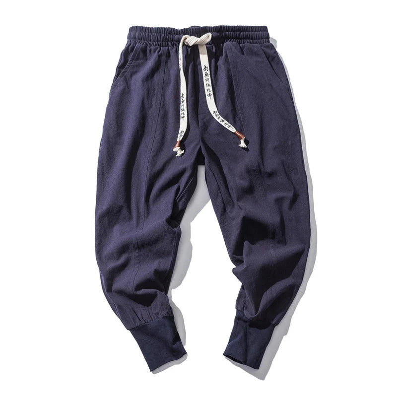 Men's Cotton Linen Harem Pants