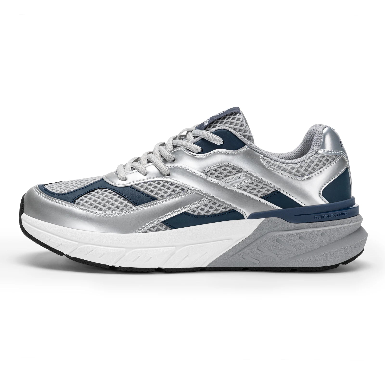 Fittington Men's Walking Shoes Extra Wide Comfort Sneakers Non Slip Trainers Man Shoes With Arch Support For Flat Feet Plantar