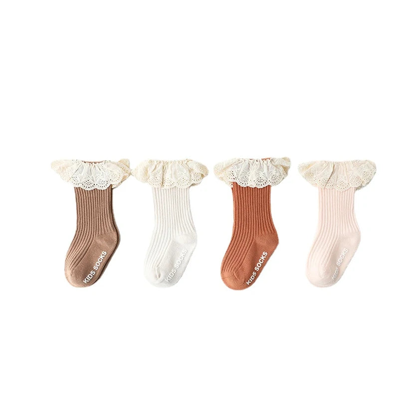 Baby Socks Newborn Lace