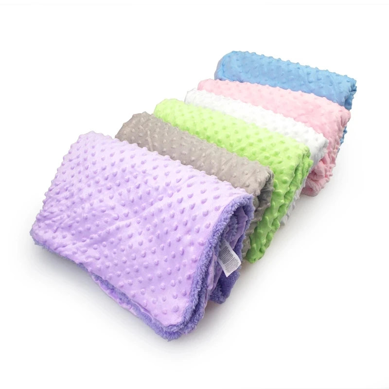 Baby Blanket & Swaddling Thermal Soft Fleece Blanket