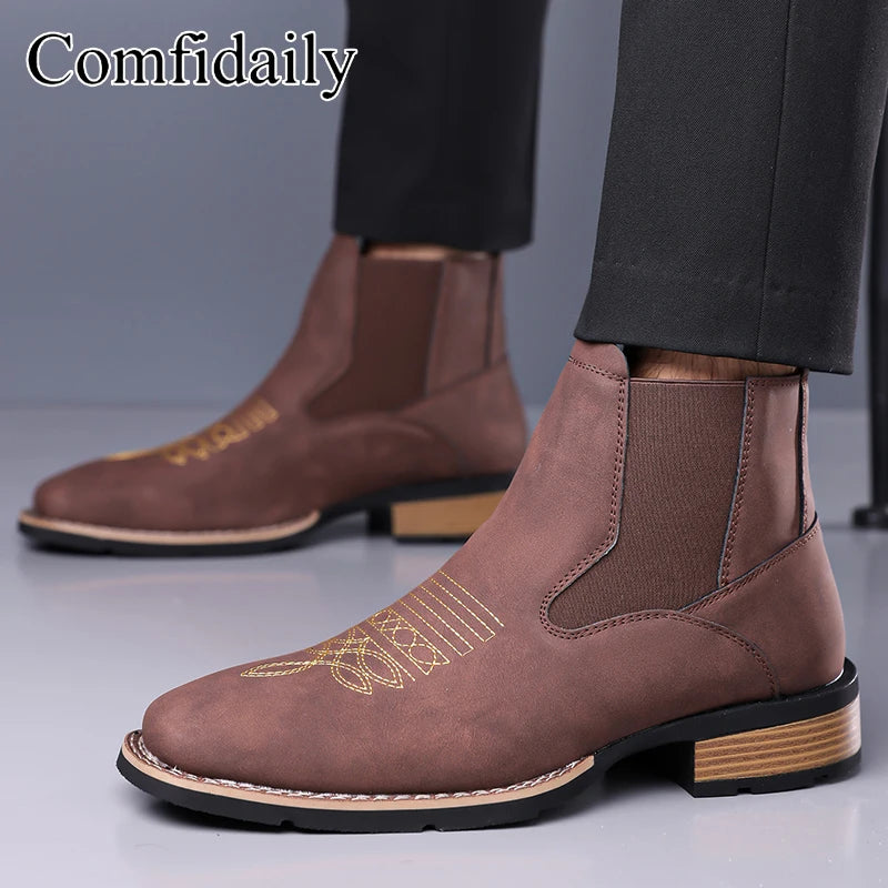 Men's Chelsea Boots Retro