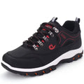 Men's Leather Casual Shoes - Sneakers for Spring, Autumn, and Winter - Lightweight Walking and Tennis Shoes