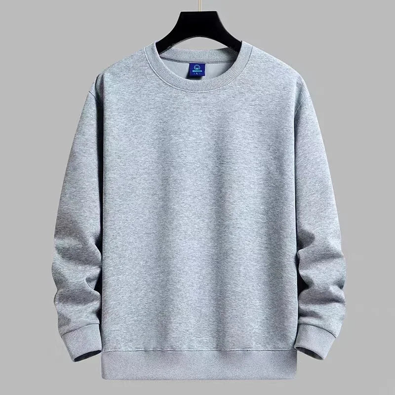 Unisex Solid Color Crew Neck Sweater – Kids & Adults