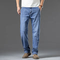Men's Jeans 2024 Summer Thin Business Casual Loose Straight Pants Fashion Versatile Stretch Pants Large Size 48