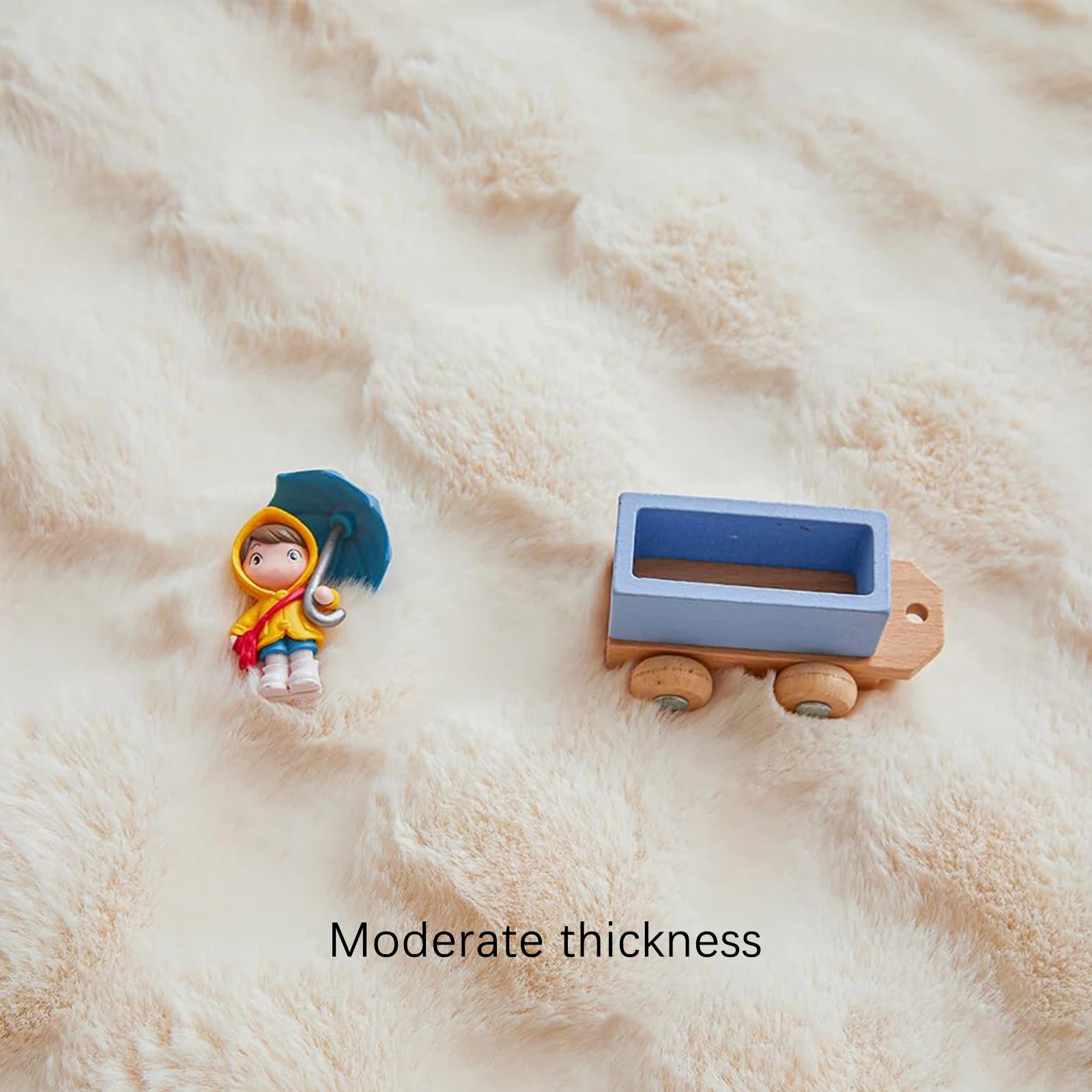 Bubble Velvet Faux Rabbit Fur Carpet Round Soft Fluffy Pet Mat Modern Living Room Decor Winter Warm Plush Kids Game Tent Mats