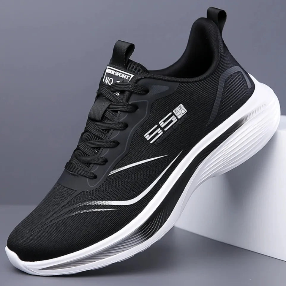 Swartz Marathon Shoes Men Sneakers - Comfortable Lightweight Sports Running Shoes - Luxury Footwear