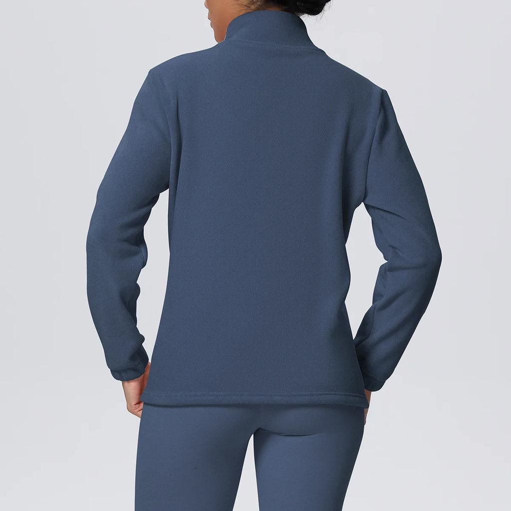 Women's Fitness Long Sleeve Sport Jacket Workout Coat Gym Training Outdoor Recreation Yoga Sportswear