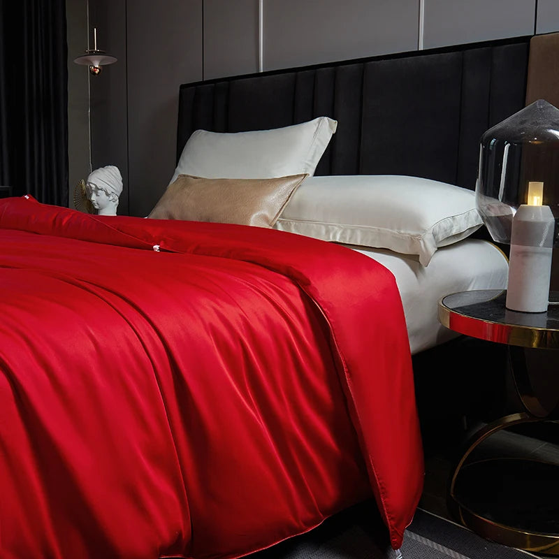 100% Natural Mulberry Silk Comforter With Cotton Shell King Queen Summer Winter Warm Duvet Blanket Single Couple Bedding Quilt