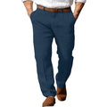 Men's Formal Linen Summer Pants Straight Tube Solid Color Comfortable Breathable Formal Business Fashion Basic Style Trousers