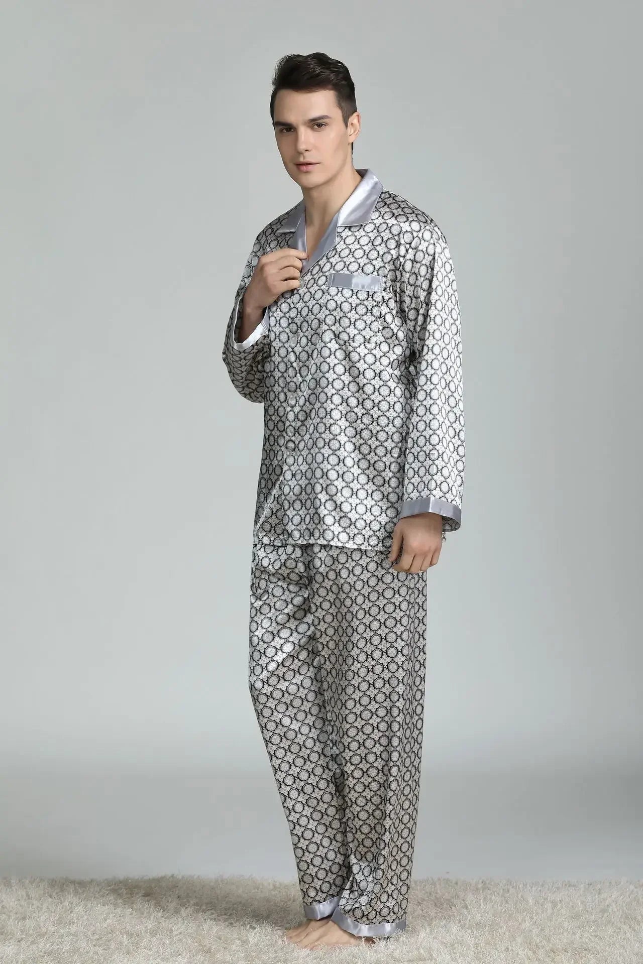 Silky Sleep Outfits for Men