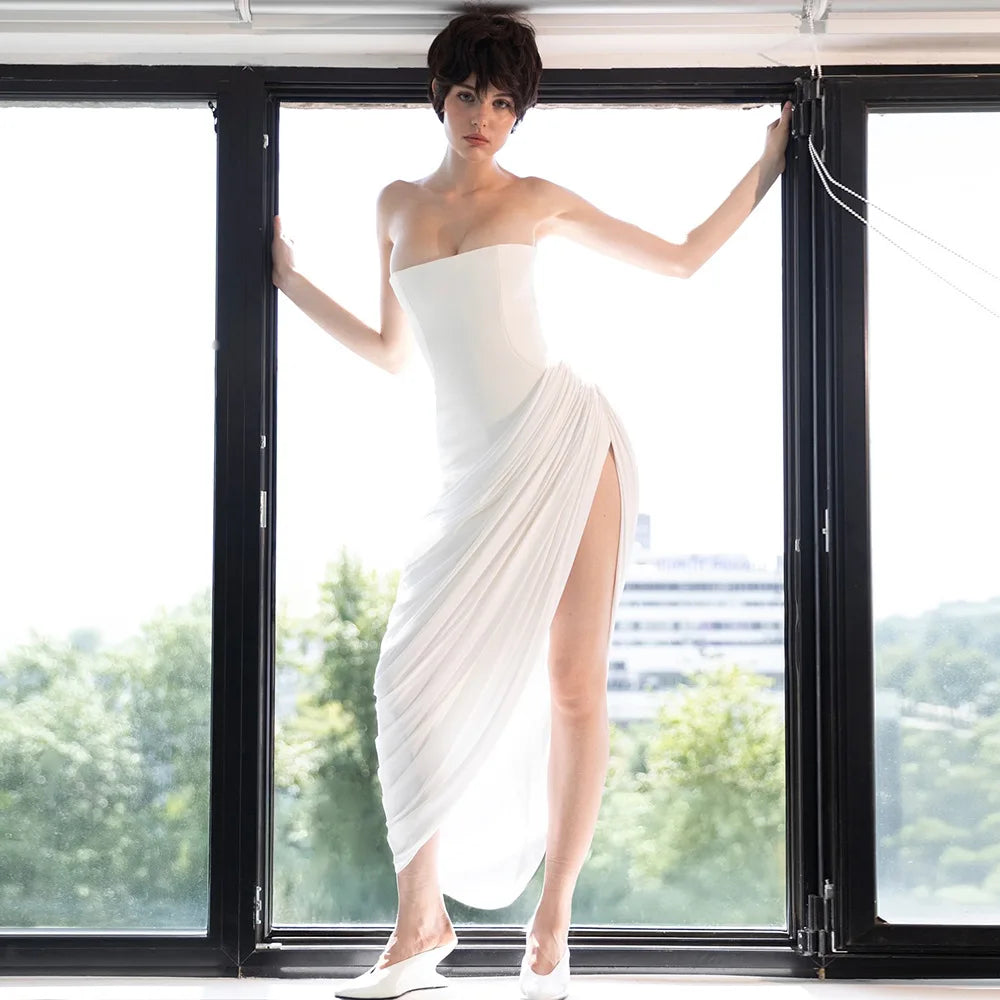 Ladies Emma Slim Dress