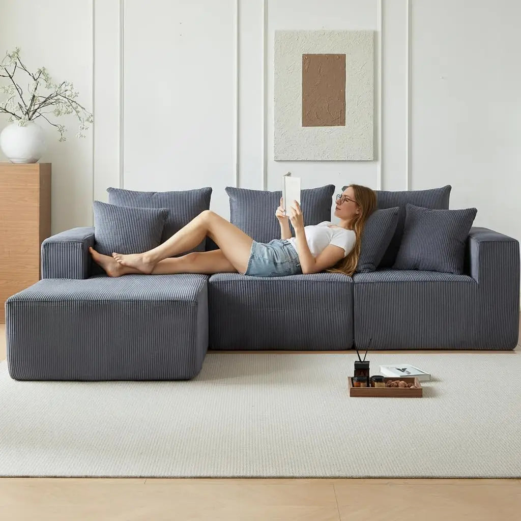 Madeleine L-Shaped Sectional Sofa
