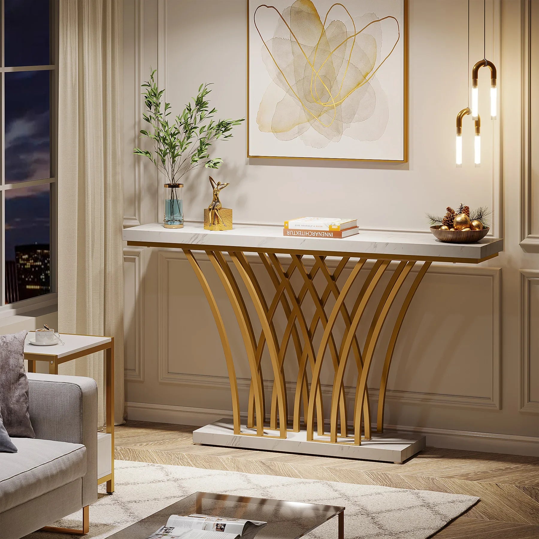 Tribesigns 59 inch Gold