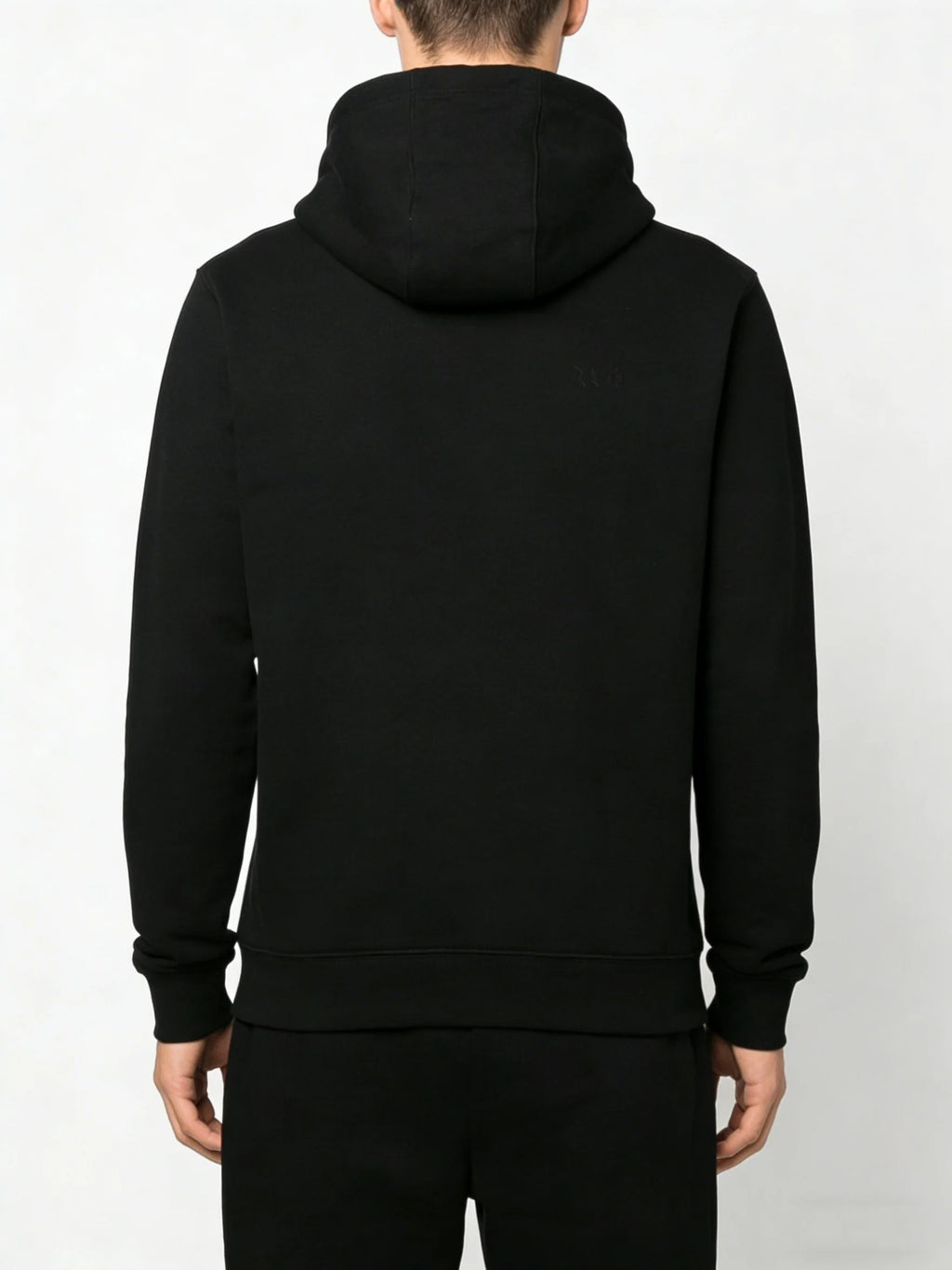 NOT FRIENDLY Men's Hoodie, Black, White Text, Regular Fit, Statement Outfit