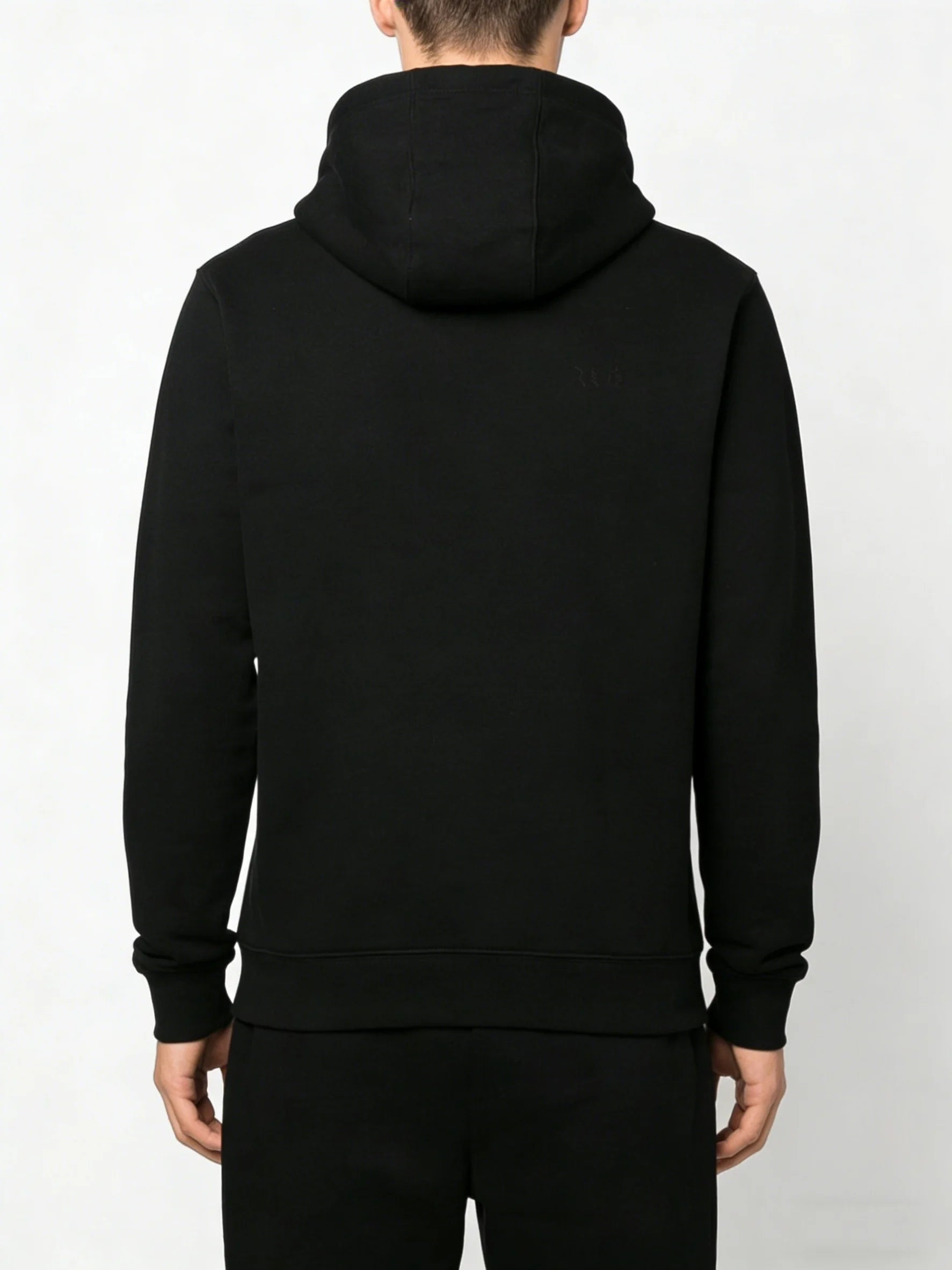 NOT FRIENDLY Men's Hoodie, Black, White Text, Regular Fit, Statement Outfit