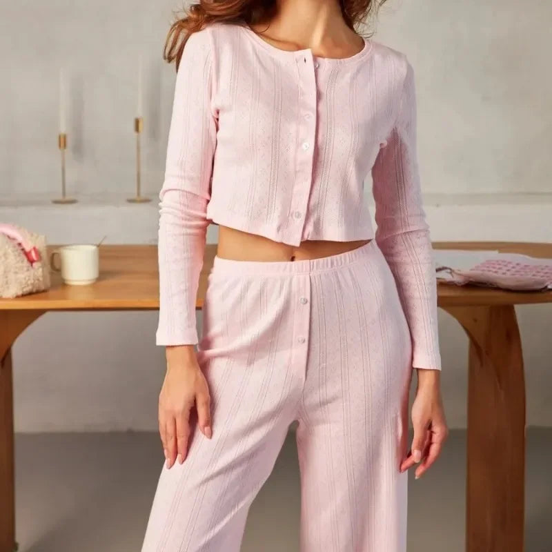 Fashion Long Sleeve Sleepwear